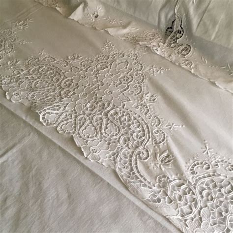 Splendide Drap De Lit Double Par Burano E Coton Catawiki