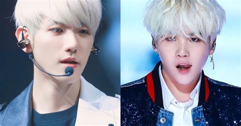 These 7 Male Idols Look Absolutely Breathtaking With White Hair | allkpop