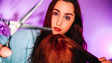 Asmr All About Your Hair Haircut Hair Brushing Scalp Massage