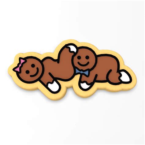 Gingerbread Sex Cunnilingus Cookie Cutter Stamp Stencil Etsy