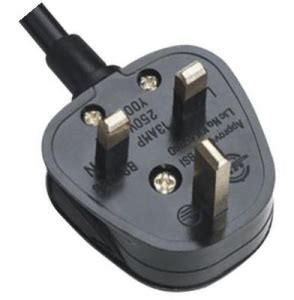 Uk British Power Cord Plug Insert Bs Plugs