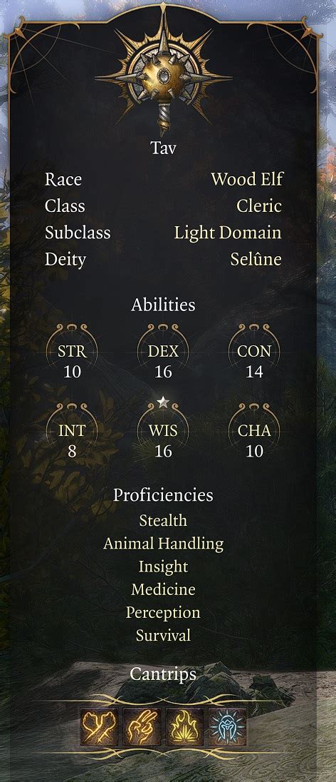 Best Baldurs Gate 3 Cleric Build Guide Deltias Gaming