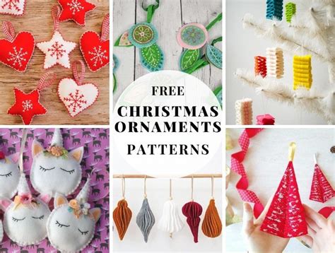 15+ DIY Felt Christmas Ornaments For Unique And Memorable Holidays ⋆ ...