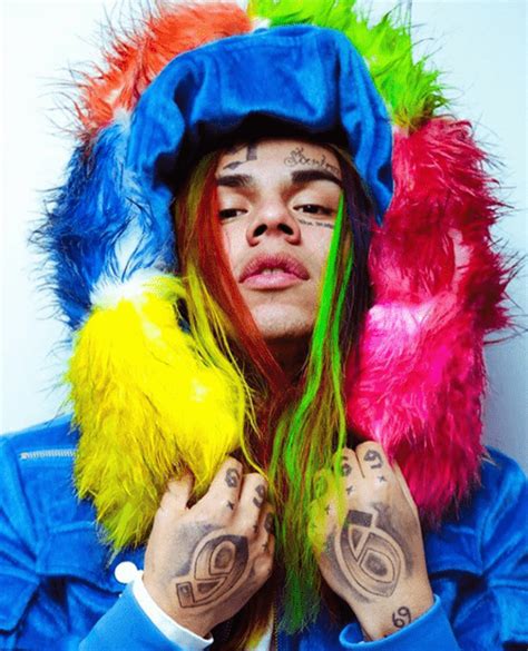 6ix9ine Blue Jacket Universaljacket