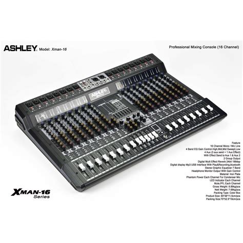 Jual Mixer Ashley Xman Xman Xman Channel Original Ashley