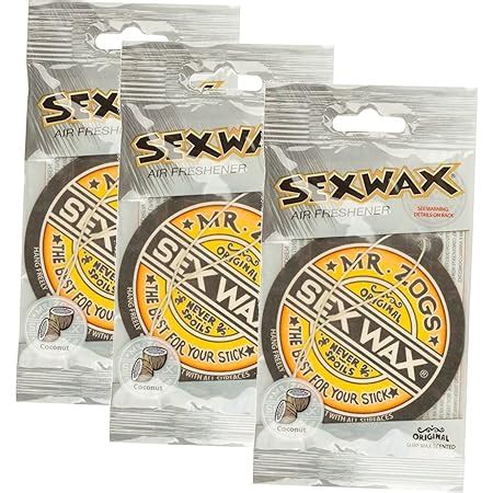 Amazon Sex Wax Air Freshener Pack Mixed Scents Automotive