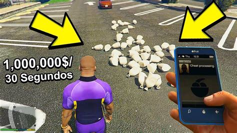 Como Conseguir 1 MILLON Cada 30 SEGUNDOS En GTA 5 Online Trucos Ganar