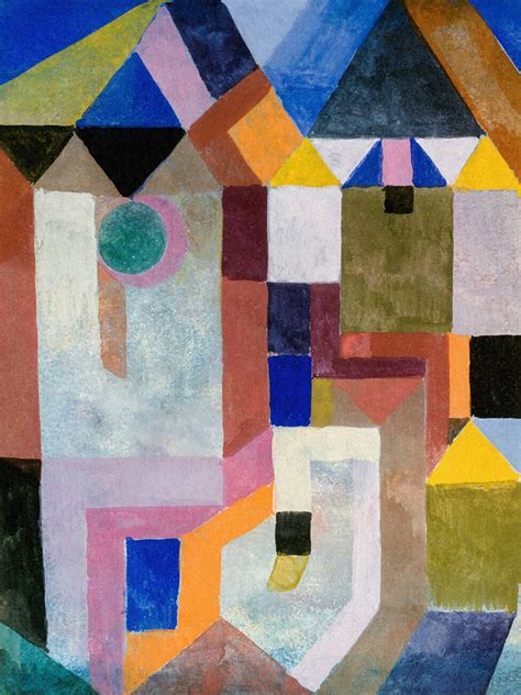 Colourful Architecture Paul Klee Riproduzioni Di Dipinti Famosi