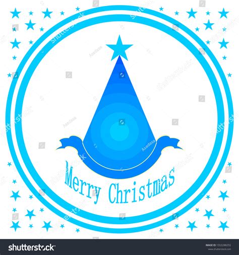 Modern Triangle Christmas Tree Design T Stock Vector Royalty Free