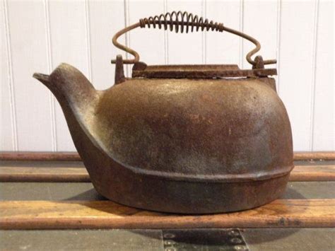 All about rusty cast iron tea kettle