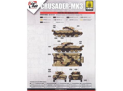 Border Model Crusader Mk Iii British Cruiser Tank Mk Vi 1 35 Bt 012 žema Kaina Varle Lt