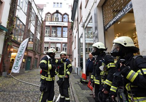 Feueralarm In Der Freiburger Markthalle Menschen Mussten Restaurants