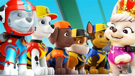 Paw Patrol Mission Paw Games Mighty Pups Rescue Team Rubble Skye