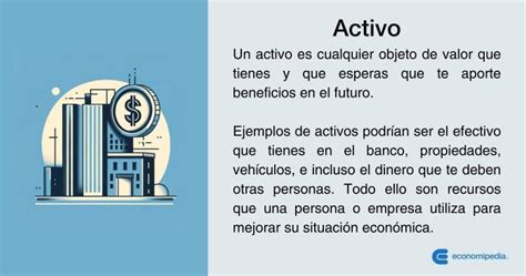 Activo Qué Es Tipos Y Ejemplos