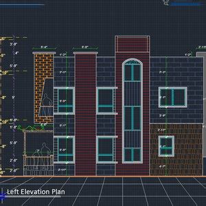 V Cassandra Two Story House Plan With Concrete Flat Top Etsy