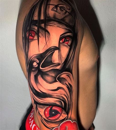 Itachi Uchiha Eye Tattoo Idea Eye Tattoo Naruto Tattoo Anime Tattoos