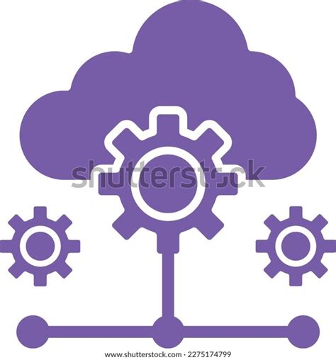 Saas Vector Icon Can Be Used Stock Vector Royalty Free