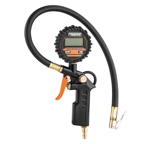 Freeman Digital Tire Inflator with LCD Pressure Gauge FATDTI - The Home ...