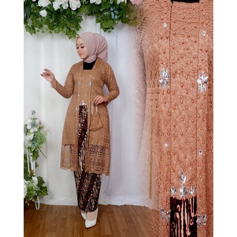 Jual KEBAYA MODERN REMAJA KUTU BARU PAKAIAN WISUDA PERPISAHAN