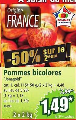 Promo Pommes Bicolores Chez Norma Icatalogue Fr