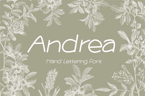 Andrea Font By Mangpor2004 · Creative Fabrica