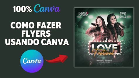 Canva Criar Um Flyer Profissional Como Fazer Um Flyer Profissional