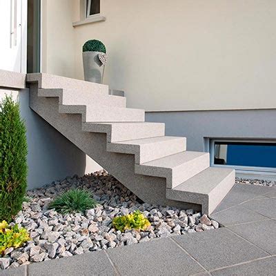 Escalier Ext Rieur Et Blocs Marches Les Mat Riaux