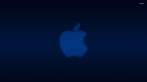 Blue Apple logo wallpaper - Computer wallpapers - #20055