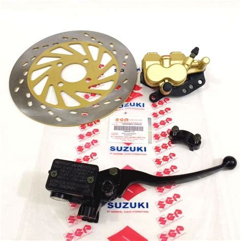 Piringan Cakram Depan Master Rem Set Kaliper Depan Suzuki Smash 110