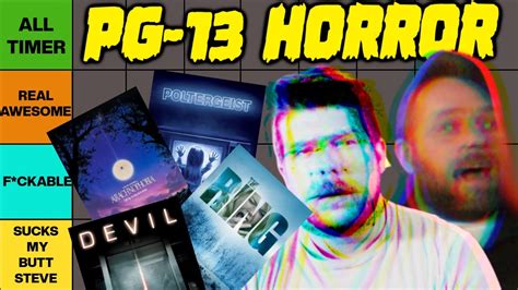 Pg Horror Movies Tier List Youtube