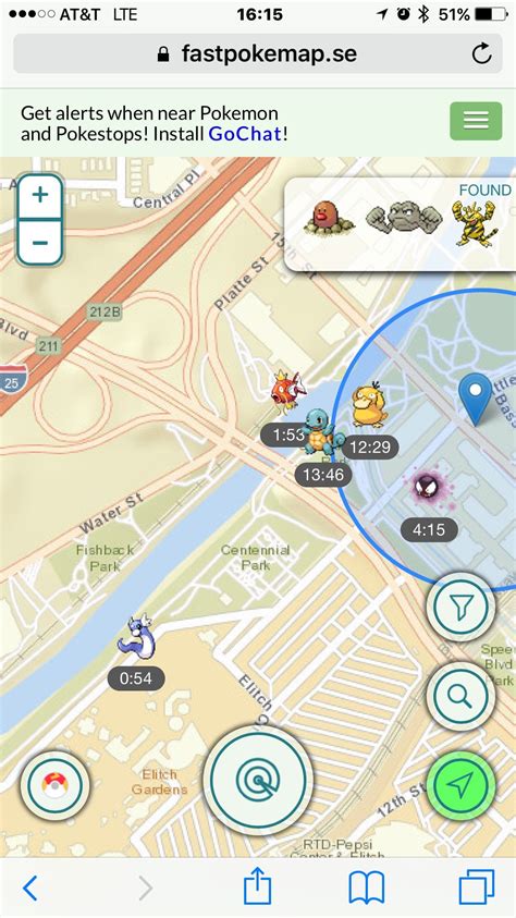 Crowdsourcing Dratini Spawn Points? : PokemonGoDenver