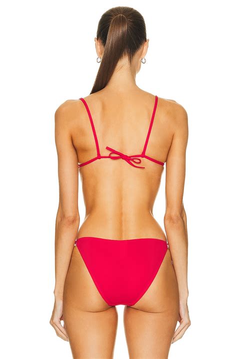 Eres Mouna Triangle Bikini Top In Brugnon Fwrd