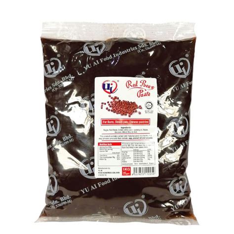 PASTE KACANG MERAH BRAND YU AI 1 KG Shopee Malaysia