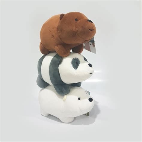 Jual BERUANG BONEKA WE BARE BEARS 6 STACKING PLUSH BONEKA TUMPUK