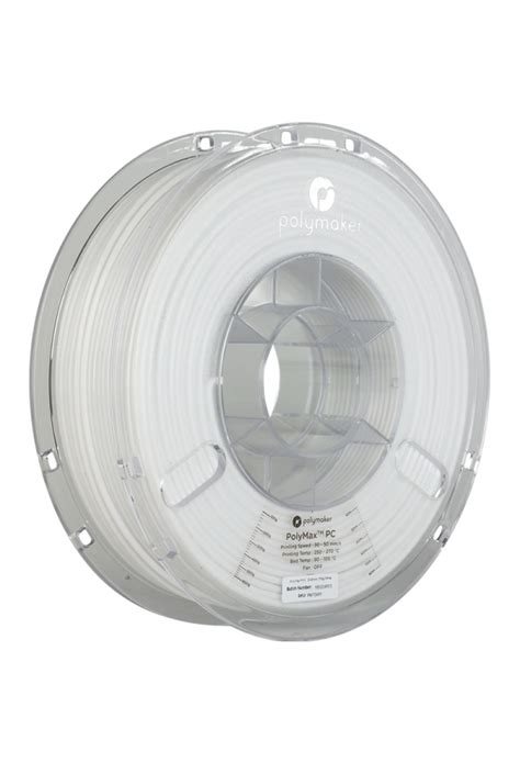 Polymaker PolyMax PC White 2 85mm Filament Faigle3D