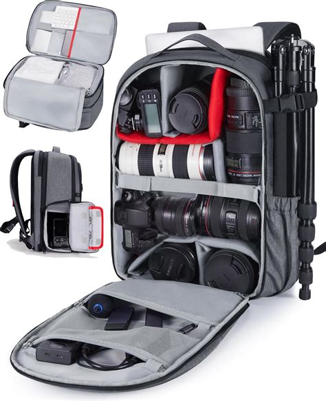 Amazon Bagsmart Camera Backpack Expandable Dslr Slr Camera Bags