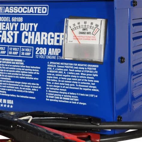 Associated Equip Battery Charger 6 12 24V 6010B 1 Kroger