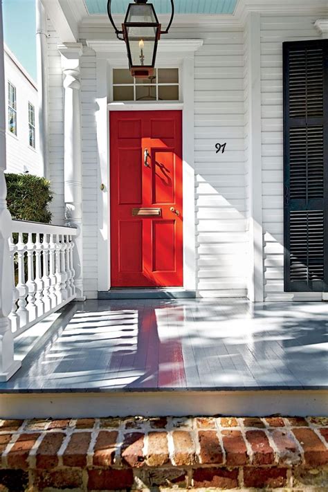 Bold Front Door Colors For Bright Curb Appeal Painted Front Doors