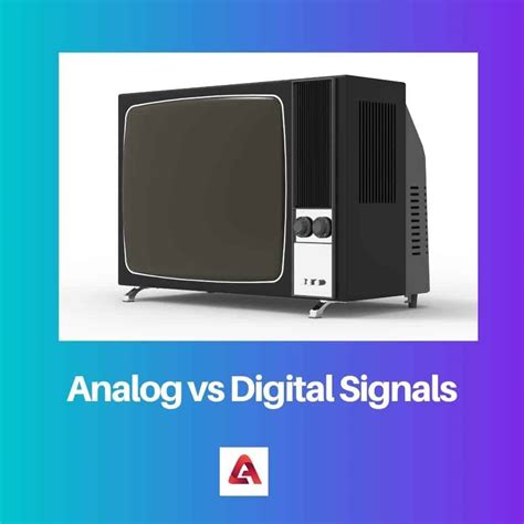 Señales analógicas vs digitales diferencia y comparación