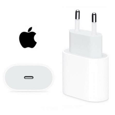 Adaptador De Energia 20w Usb C Apple Carregador Adaptador De Carregador