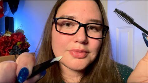 ASMR Friend Does Your Brows Lofi Up Close Personal Attention YouTube