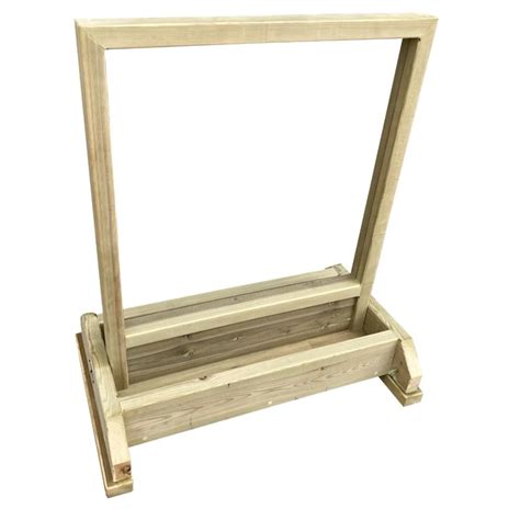 Wooden Outdoor Mark Making Easel Educational Equipment Supplies