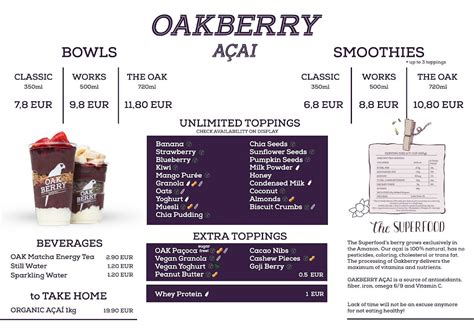 Oakberry Acai Bowls 49 Off Th