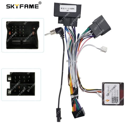 Skyfame Car Pin Wiring Harness Adapter Canbus Box Decoder For Opel