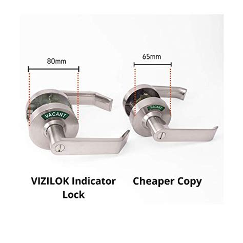 Vizilok Privacy Indicator Lock And Lever C3fk Large In Use Or Vacant