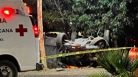 Tr Gico Accidente Deja Un Joven Sin Vida Una Mujer Grave Y Al