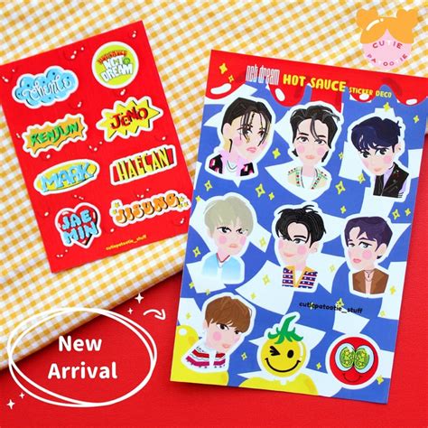 Nct Dream Hot Sauce Sticker Deco