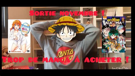 Trop De Mangas A Acheter Sorti Manga Novembre YouTube