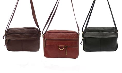 Le Sac Leather Crossbody Bags | Groupon Goods