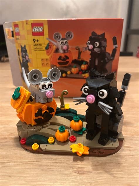 Zestaw LEGO Kot i mysz na Halloween 40570 Wrocław Kup teraz na